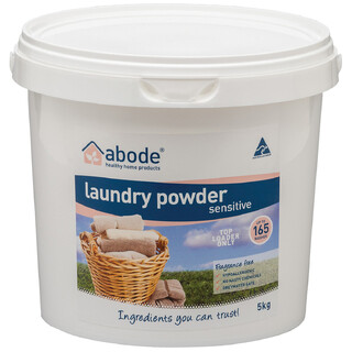 Abode Laundry Powder ZERO -Fragrance Free '2 in 1' Versatile Front & Top Loader 4kg