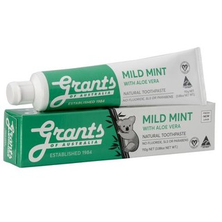 Grants of Australia Mild Mint Toothpaste - 110g