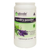 Abode '2 in 1' Verstaile Top & Front Loader Laundry Powder 1kg- Lavender And Mint