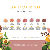 Lük Beautifood Lip Nourish Tasting Plate - Nudes and Neutrals