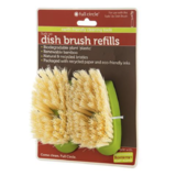 Full Circle Dish Brush Refill Set 2pce: Suds Up Green