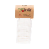 FRUITY SACKS  Reusable Bamboo Mesh Bags 2xMed 1xLge