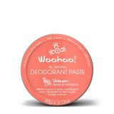 Woohoo All Natural Deodorant Paste, Citrus and Floral - URBAN  60g