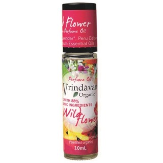 Vrindavan Wild Flower Australian Certified Organic Perfume Oil 10ml
