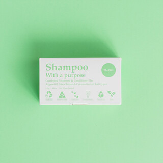 CLOVER FIELDS Shampoo with a Purpose Bar-THE O.G.(Shampoo and Conditioner)  125g