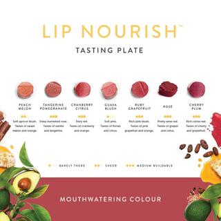 Lük Beautifood Lip Nourish Tasting Plate - Mouthwatering Colour