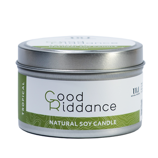 Good Riddance Tropical Candle Tin 165g