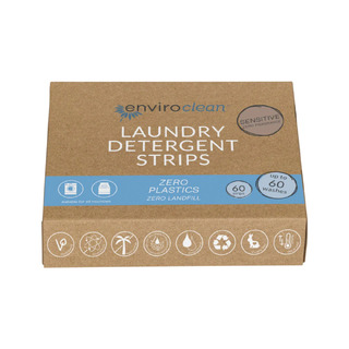 Enviroclean Laundry Detergent Strips Sensitive x 60 Pack