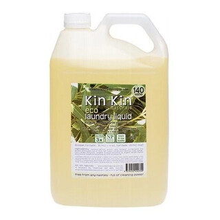 Kin Kin Naturals BULK Laundry Liquid Eucalypt & Lemon Myrtle Essential Oils 5L REFILL