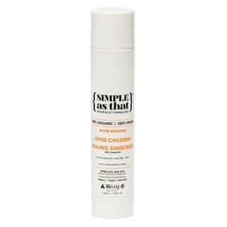 SIMPLE as that Natural Children's Sunscreen SPF 50 Lotion 100ml
