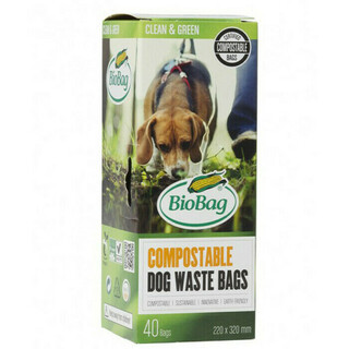 BioBag Compostable Dog Waste Bags 40